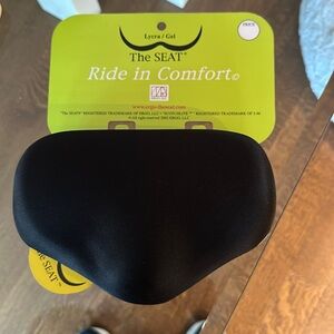 Ergonomic Lycra/Gel bicycle seat - called “The Seat”